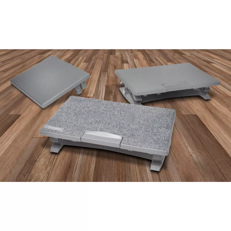 Kensington SmartFit SoleMate Pro Elite ergonomiczny podnóżek, Szary, 0 - 18°, 9 cm, 12 cm, 2.3 kg, 1 szt.