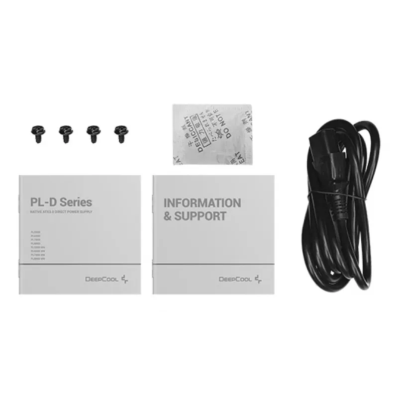 DEEPCOOL Pl800d Zasilacz 800 W 20+4 Pin ATX - Czarny