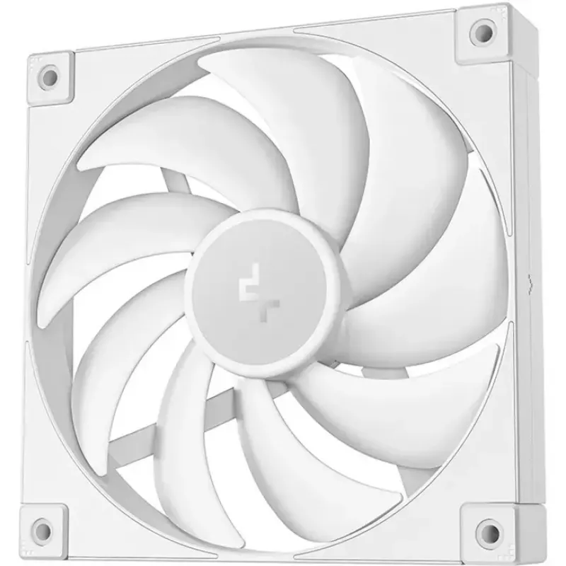 Wentylator chłodzący DeepCool FD14 biały 140mm 3w1 — 140 mm, biały, złącze 3w1
