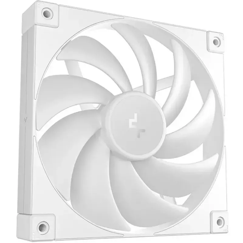 Wentylator chłodzący DeepCool FD14 biały 140mm 3w1 — 140 mm, biały, złącze 3w1