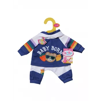 BABY born Dres do joggingu granatowy 43cm Zestaw ubranek dla lalki
