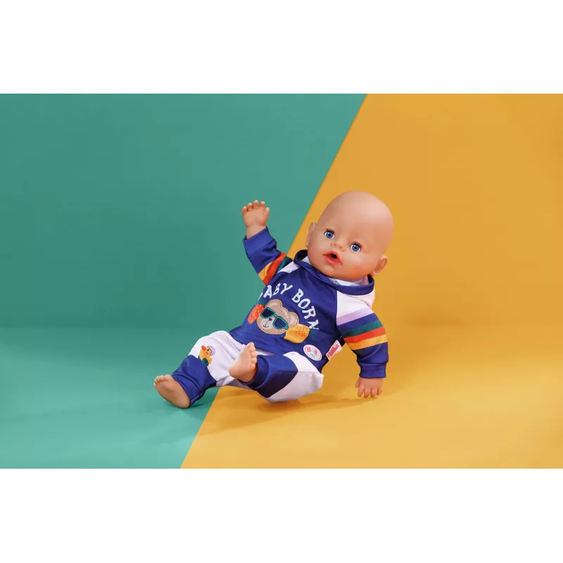 BABY born Dres do joggingu granatowy 43cm Zestaw ubranek dla lalki