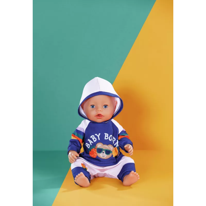 BABY born Dres do joggingu granatowy 43cm Zestaw ubranek dla lalki