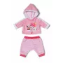 BABY born Różowy Dres 43cm Zestaw Ubranek dla Lalki