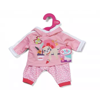 BABY born Różowy Dres 43cm Zestaw Ubranek dla Lalki