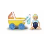 BABY born Splish Splash Wózek z Lalką Emma do Kąpieli Wielokolorowa