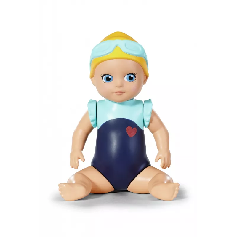 BABY born Splish Splash Wózek z Lalką Emma do Kąpieli Wielokolorowa