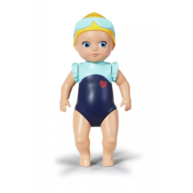 BABY born Splish Splash Wózek z Lalką Emma do Kąpieli Wielokolorowa