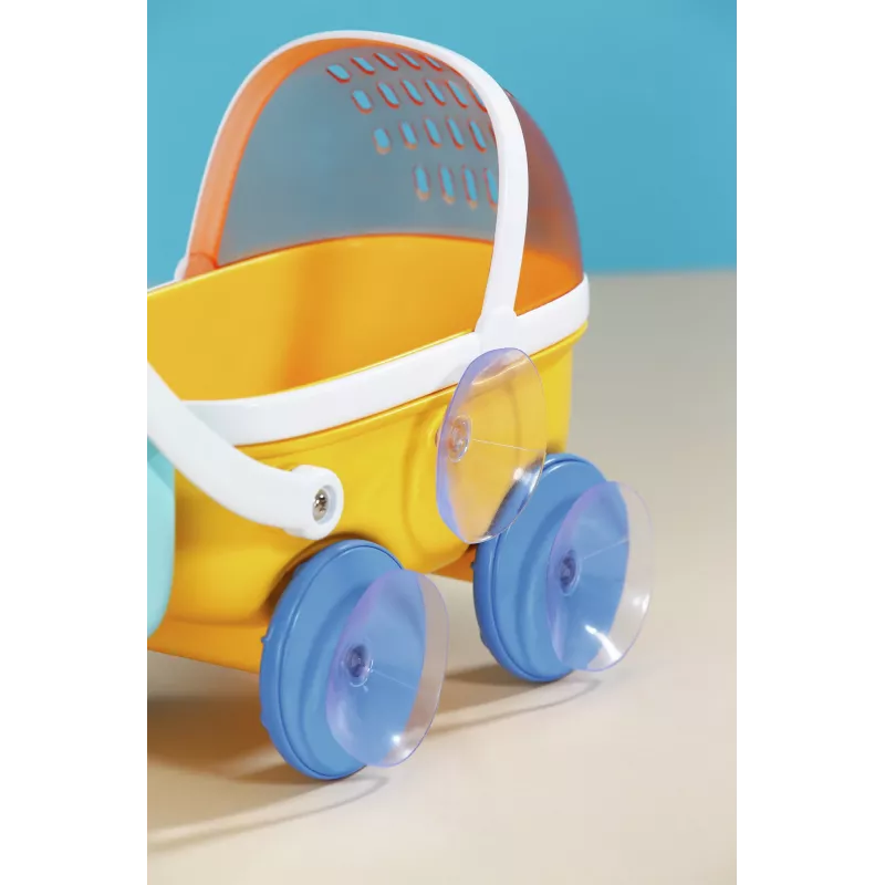 BABY born Splish Splash Wózek z Lalką Emma do Kąpieli Wielokolorowa