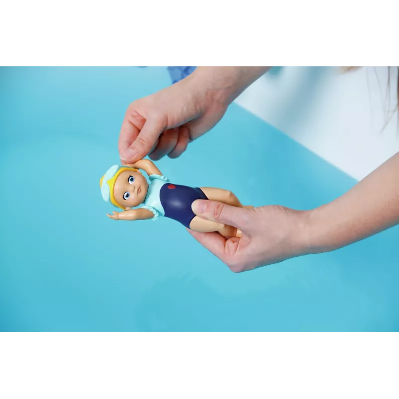 BABY born Splish Splash Wózek z Lalką Emma do Kąpieli Wielokolorowa