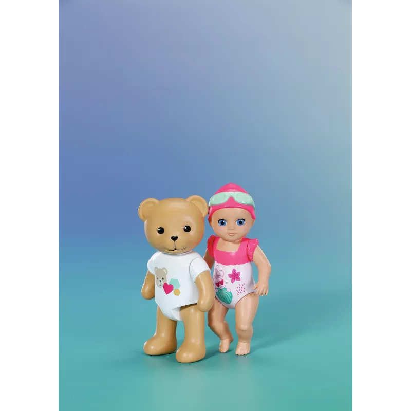 BABY born Splish Splash Miś pluszowy do kąpieli Wielokolorowy