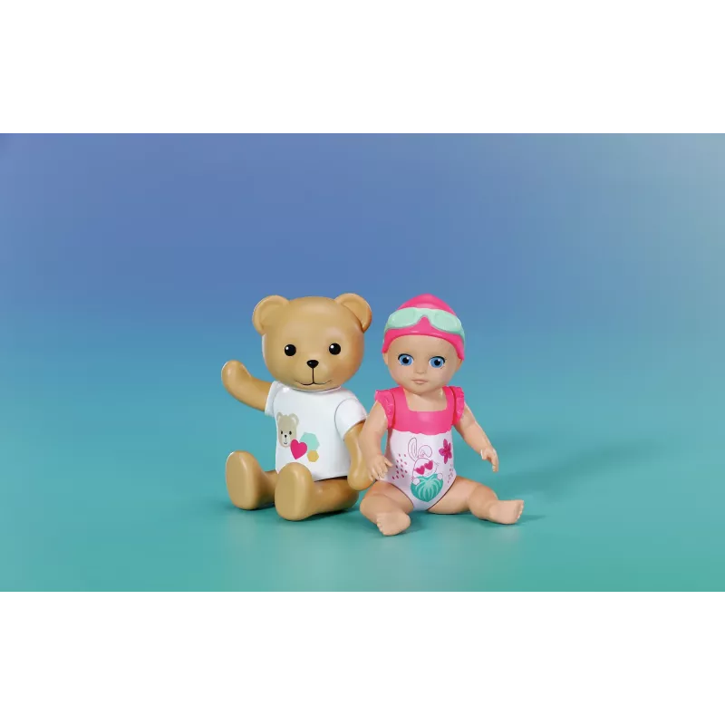 BABY born Splish Splash Miś pluszowy do kąpieli Wielokolorowy