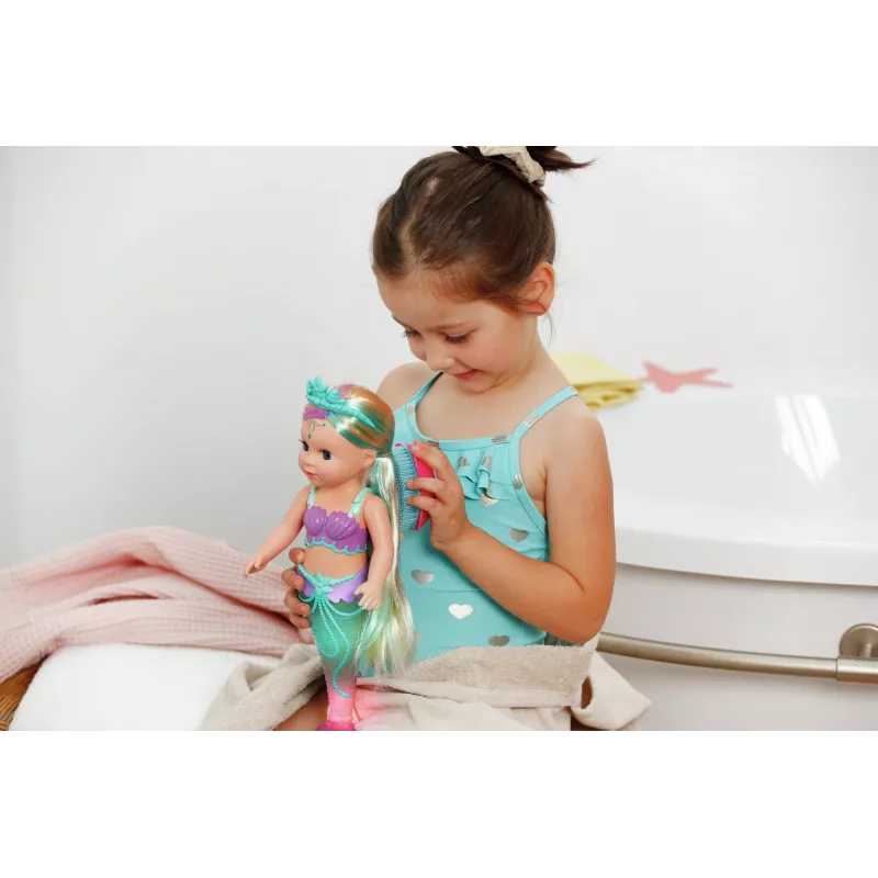 Lalka zapf creation BABY born Syrenka model 837368 – kąpielowa lalka bobas z ogonem syreny