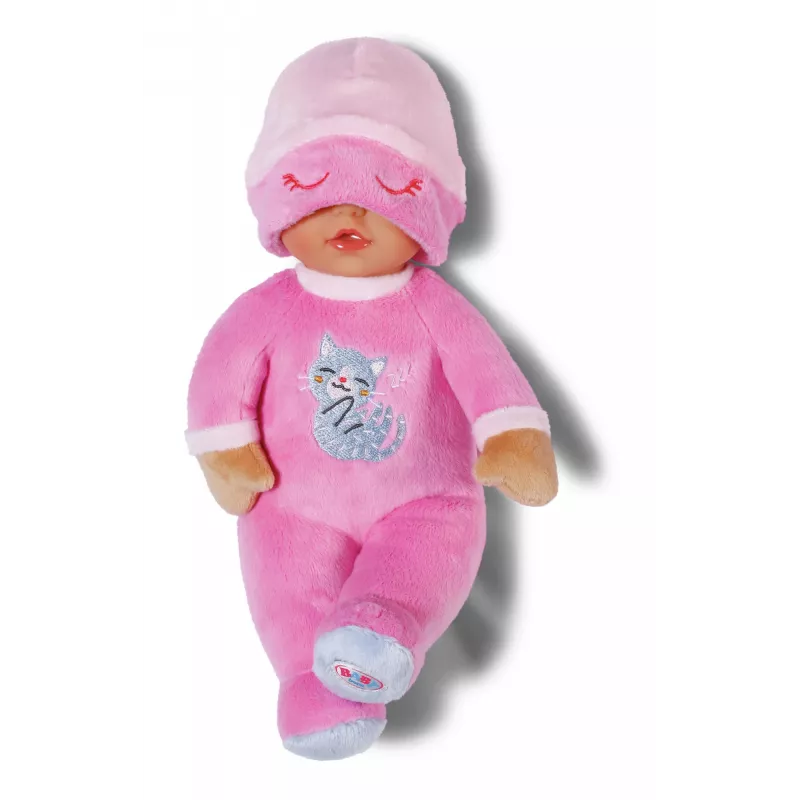 BABY born for babies Sleepy Pink 30 cm, lalka bobas, płeć żeńska, chłopiec/dziewczynka, 300 mm, wielokolorowa