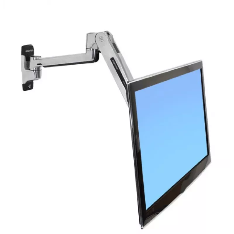 ERGOTRON Lx Sit-stand Wall Mount LCD Arm (polished Aluminum)