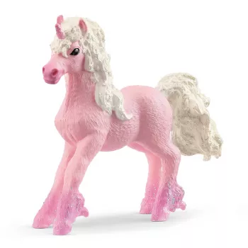 schleich BAYALA Kwiatowy źrebak jednorożca, 5 lat, Jednorożec / Pegaz, Jednorożce i Wróżki, Wielokolorowy