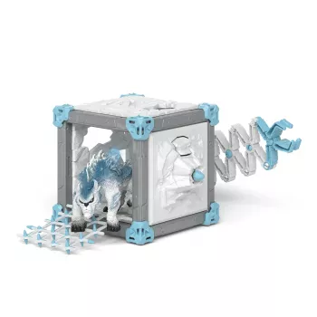 schleich ELDRADOR CREATURES BattleCave Śnieżny Ciosak, Akcja/Przygoda, Potwory i smoki, Świat Lodu, BattleCave, 7 lat, Wielokolorowy