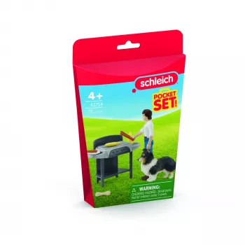 schleich HORSE CLUB Friends & Family BBQ z Tomem, Zwierzę, Konie, Zestawy kieszonkowe, 5 lat, Wielokolorowy