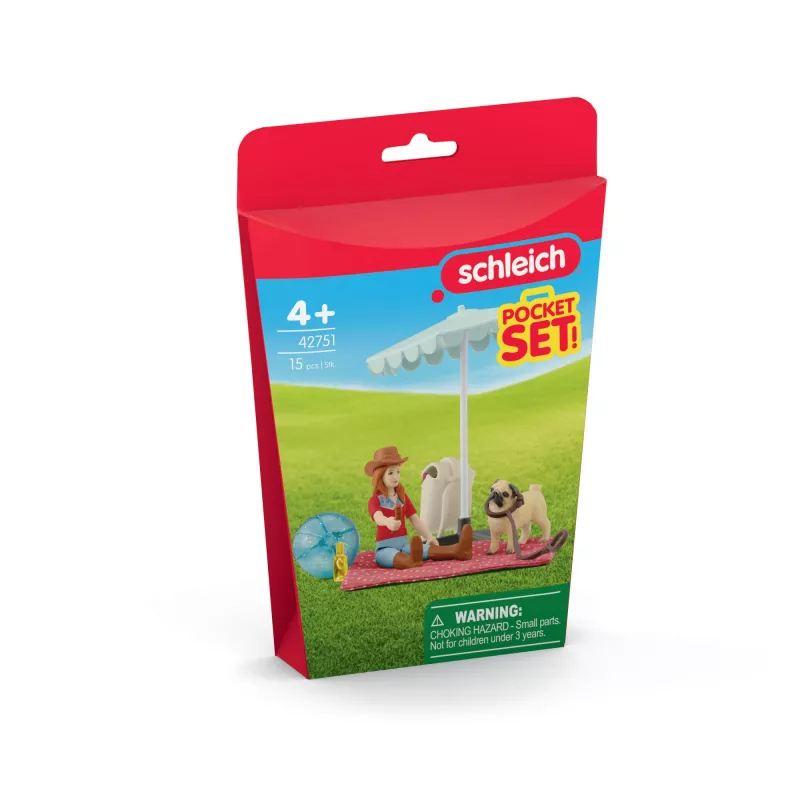 schleich HORSE CLUB Wycieczka nad jezioro, Zwierzę, Konie, Zestawy kieszonkowe, 5 lat, Wielokolorowy