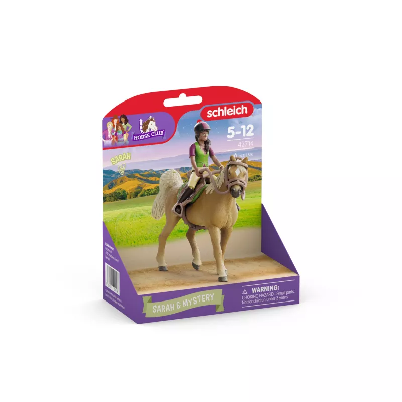 schleich HORSE CLUB Sarah & Mystery, 5 rok(-a/-i), Konie, Wielokolorowy