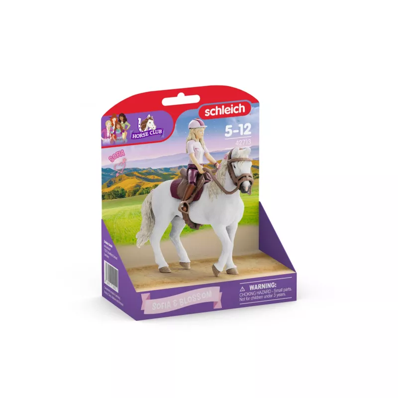 Figurka schleich HORSE CLUB Sofia i Blossom Wielokolorowa 42713
