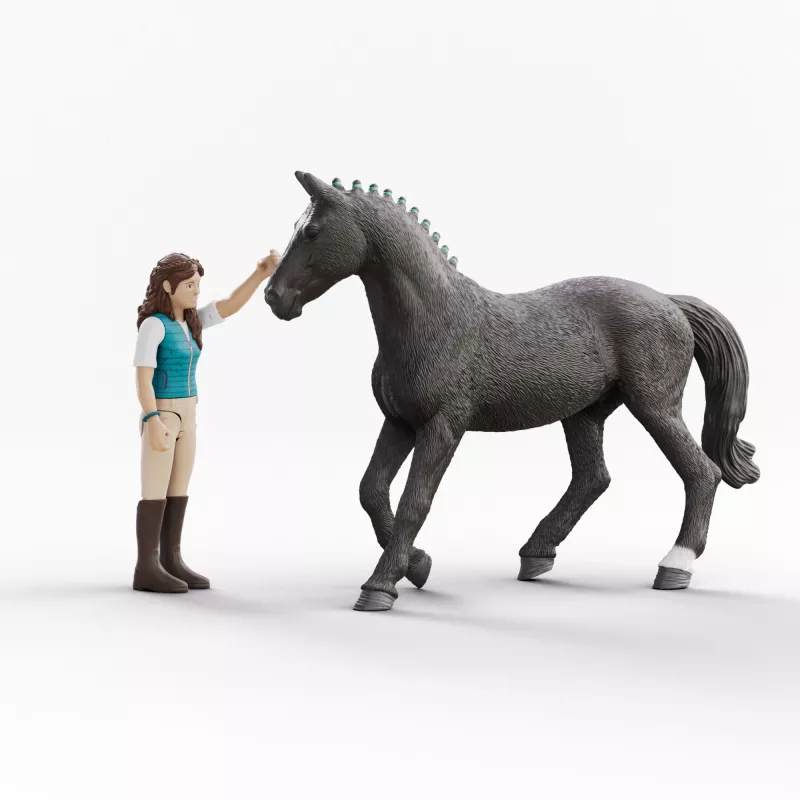 Schleich Horse Club Lisa i Storm Wielokolorowy 42712