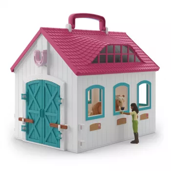 Farm Schleich HORSE CLUB Otwarta stajnia Little Horseshoe 42703 Wiek 5-12