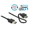 Kabel USB DeLOCK 2m 2xUSB2.0-A