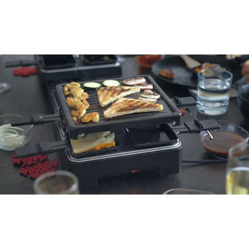 Unold 48755 grill raclette 8 osobowy 1300 W Czarny