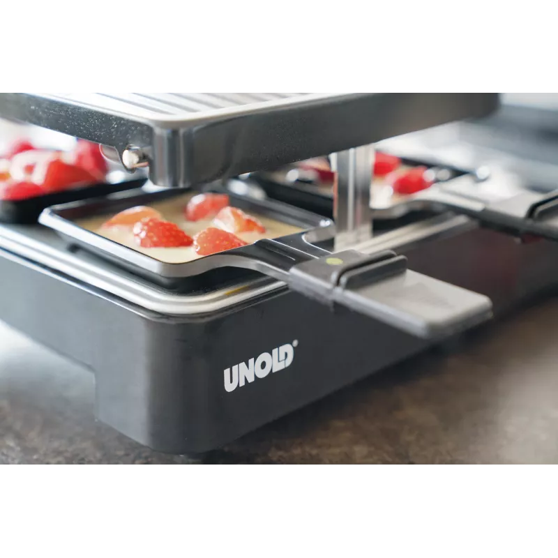 Unold 48755 grill raclette 8 osobowy 1300 W Czarny