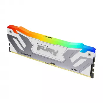 Kingston Technology FURY 24GB 8400MT/s DDR5 CL40 CUDIMM Renegade RGB biały XMP
