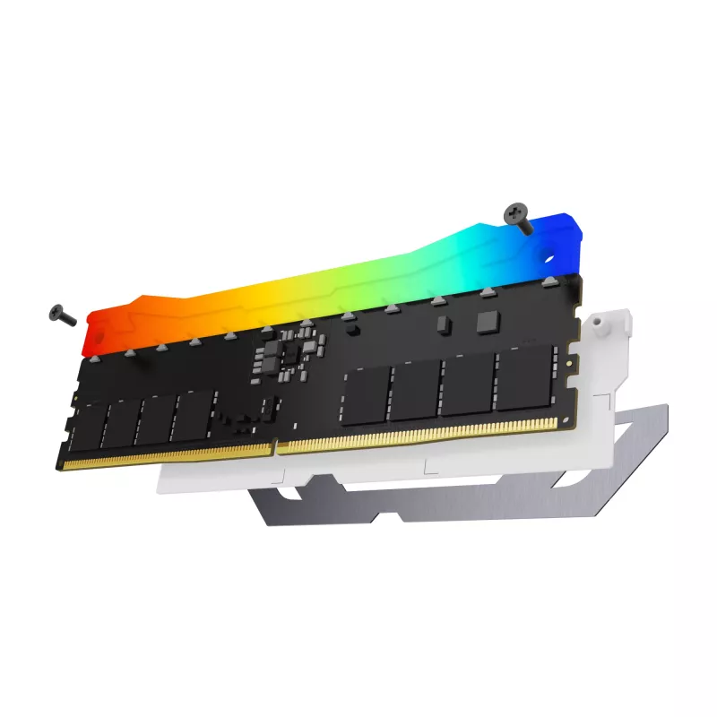 Kingston Technology FURY 24GB 8400MT/s DDR5 CL40 CUDIMM Renegade RGB biały XMP