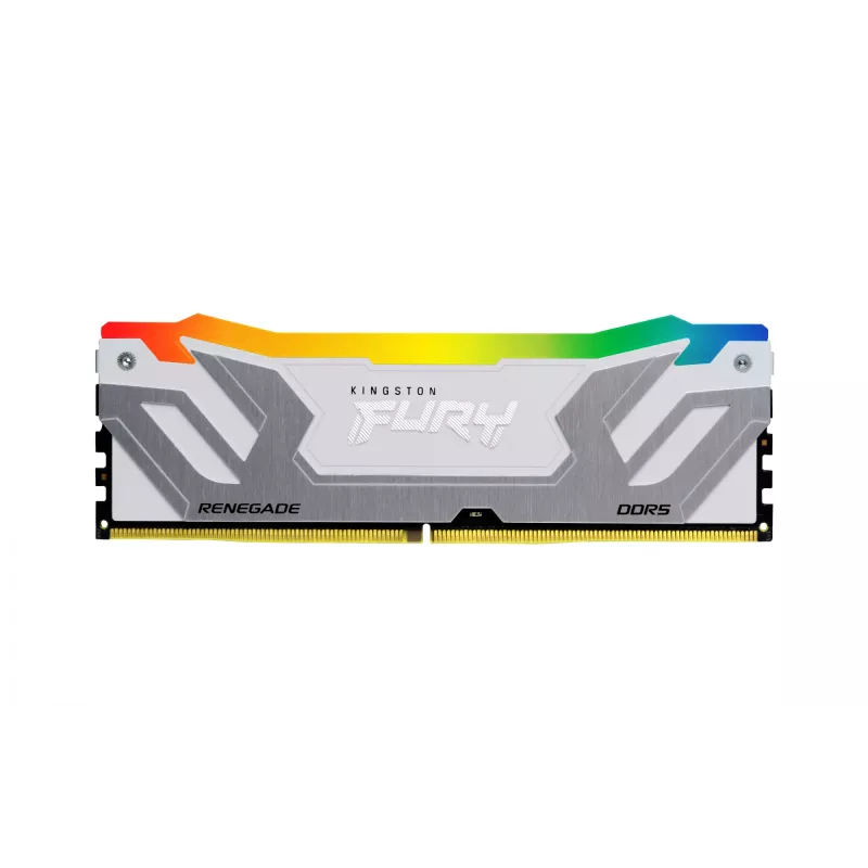 Kingston Technology FURY 24GB 8400MT/s DDR5 CL40 CUDIMM Renegade RGB biały XMP