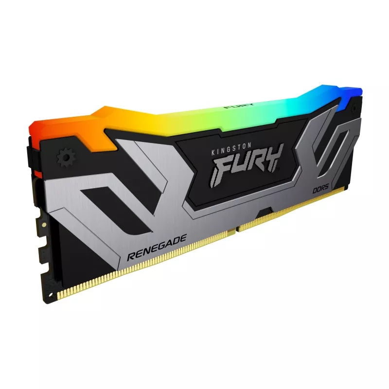 Kingston Technology FURY 24GB 8400MT/s DDR5 CL40 CUDIMM Renegade RGB srebrny XMP