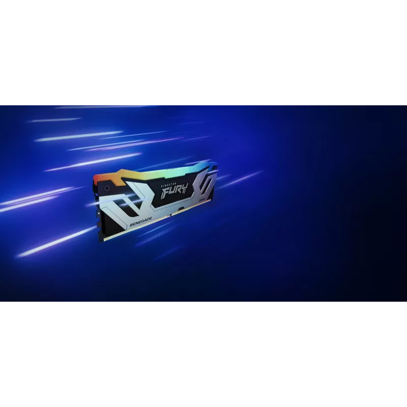 Kingston Technology FURY 24GB 8400MT/s DDR5 CL40 CUDIMM Renegade RGB srebrny XMP