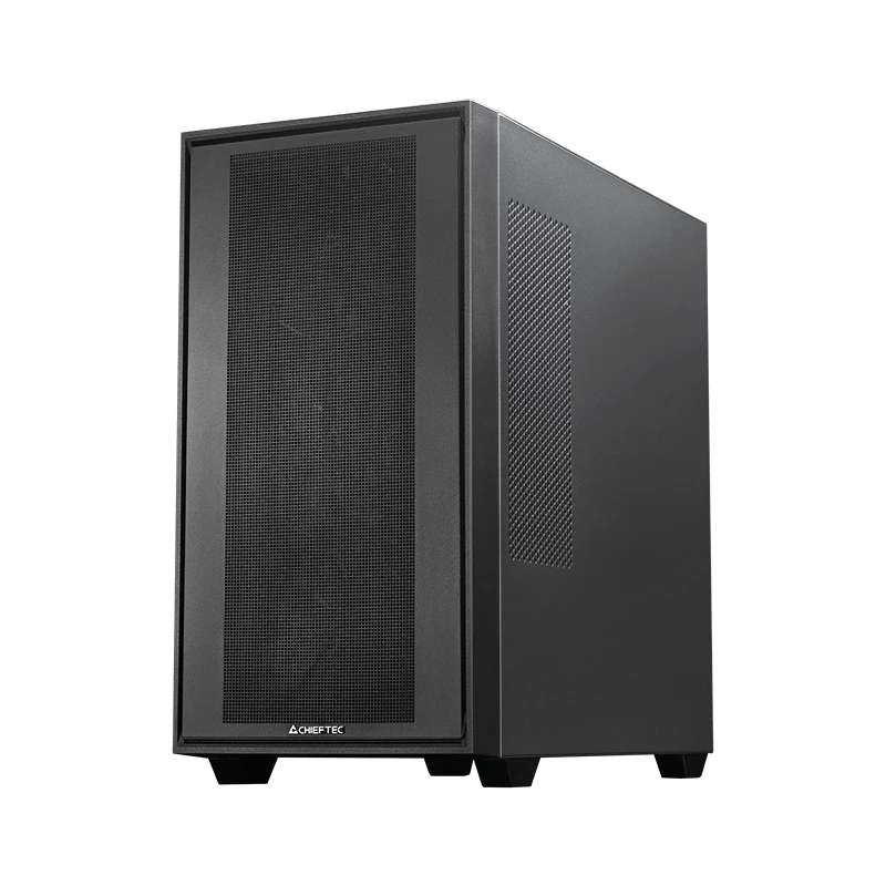 Chieftec Midi Tower GS-03B-BLK-OP Czarny
