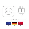 Kabel IEC kątowy Goobay 5m czarny, wtyczka zasilająca typ F IEC C13