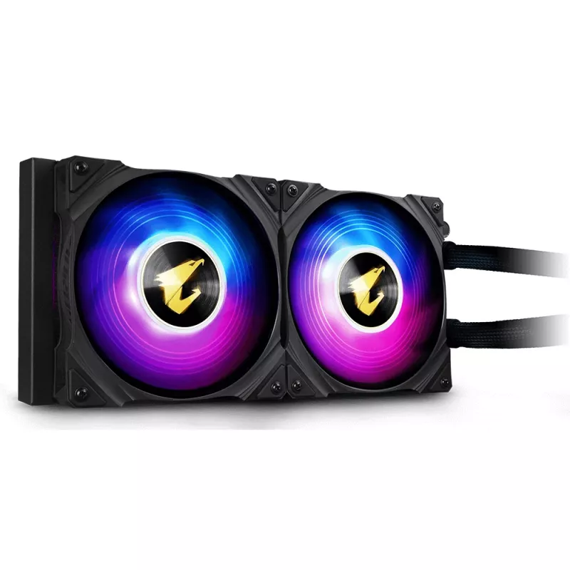 GIGABYTE AORUS WATERFORCE 240 chłodzenie procesora All-in-one 12 cm czarne