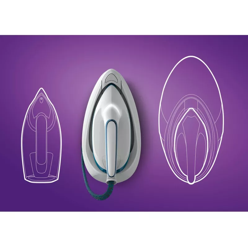 Stacja parowa Philips PSG6022/20 2400 W 1,8 l Stopa SteamGlide Plus Niebieski, Biały