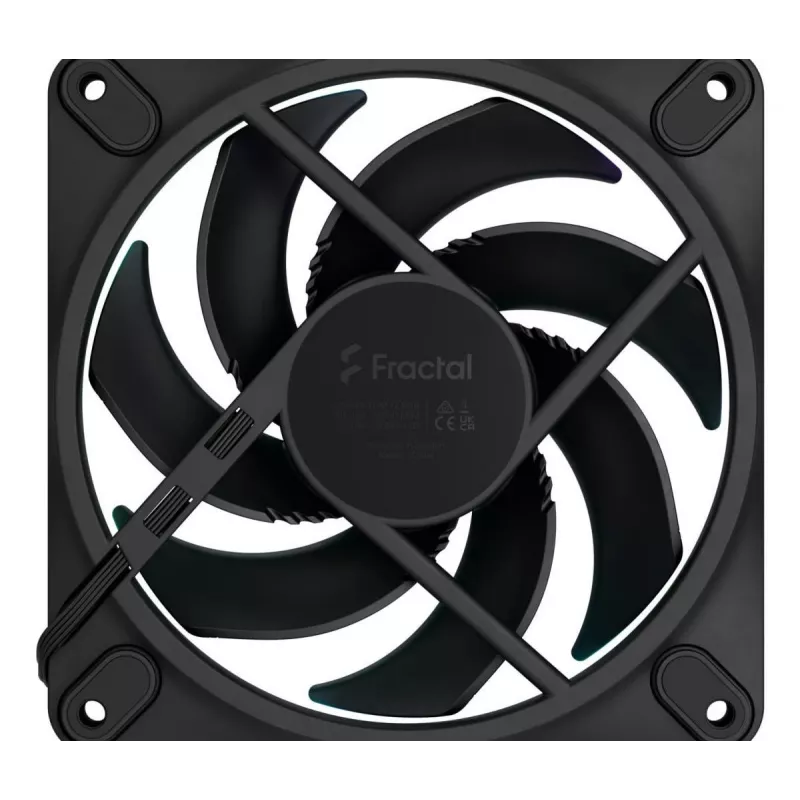 FRACTAL DESIGN Wentylator chłodzący Momentum 12 RGB 3-pack Czarny