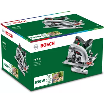 Bosch PKS 40 13 cm Zielony, Srebrny 5300 RPM 850 W