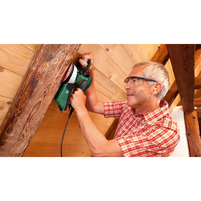 Bosch PEX 400 AE szlifierka mimośrodowa, losowa orbitalna, Velcro, zielona, Węgry, 4000 OPM, 26000 OPM