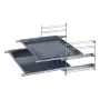 Bosch HEZ438201 część/pasujące do piekarnika Prowadnica piekarnika Aluminium