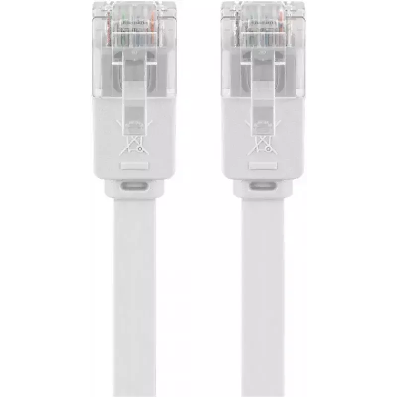 Kabel sieciowy Goobay 93363 10m Cat5e U/UTP RJ-45 Biały