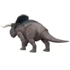 Jurassic World Rebirth Wild Roar Nasutoceratops zabawkowa figurka dinozaura, atak chwytny sterowany ogonem i dźwięk