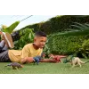 Jurassic World Rebirth Wild Roar Utahraptor Dinozaur Zabawka, Atak Sterowany Ogonem i Dźwięk