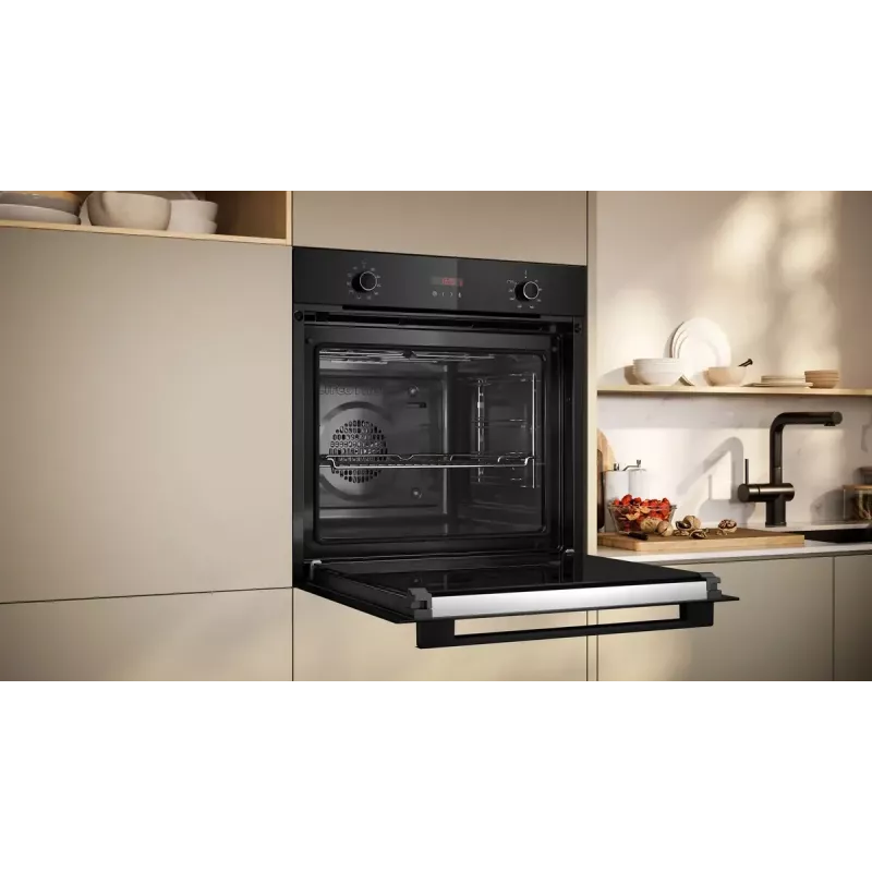 Zestaw płyta ceramiczna i piekarnik elektryczny NEFF B2CCG6AK3 + T18SDH9L0 — Płyta ceramiczna 4-polowa, piekarnik elektryczny 71 l, CircoTherm®