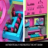 Mattel MEGA Squid Game Schody Zestaw Klocków z Figurką Akcji (1707 elementów) dla Kolekcjonerów
