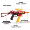 Zabawkowy blaster Zuru X-Shot Blaster Trace Fire 70FPS zestaw 1500 kulek, 36621