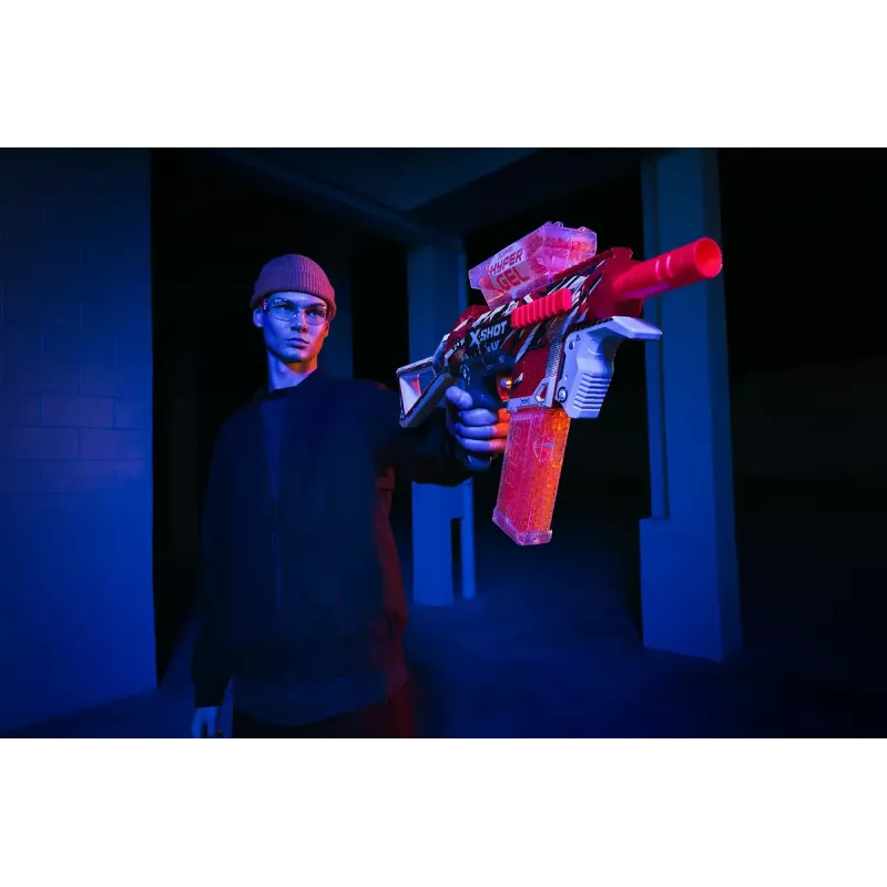 Zabawkowy blaster Zuru X-Shot Blaster Trace Fire 70FPS zestaw 1500 kulek, 36621